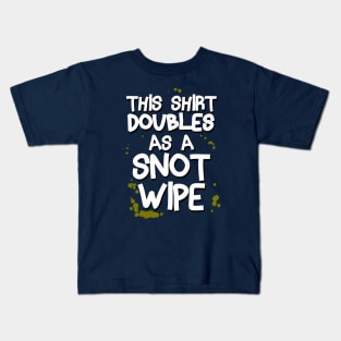 Funny Silly Snot Booger Slogan Meme Kids T-Shirt